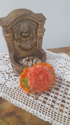 Sachê laranja na internet