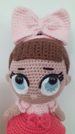 Boneca : Lol Rosinha - Amigurumi - loja online