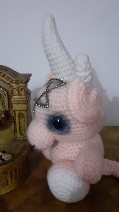 Baphmet Rosa , uma figura mística - Amigurumi - comprar online