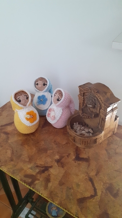 As 03 Marias ou Bonequinhas Vietnamitas - Amigurumi
