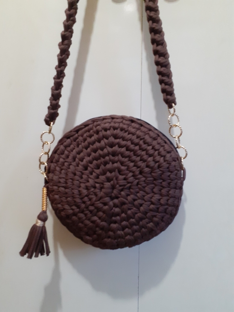 Bolsa bojo marrom