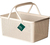 Kit Organização Banheiro Lavabo Toalete Cesta E Porta Papel - LH Magazine