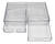 Conjunto de 4 Potes Herméticos Lumini - Capacidade 770ml e 1800ml - comprar online