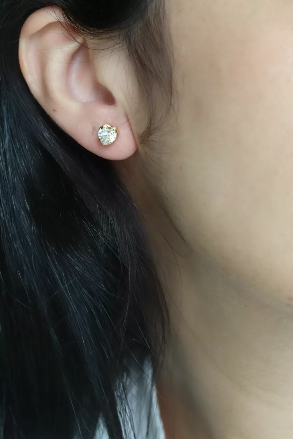 Brinco coração petit