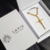 Corrente masculina cartier com pingente crucifixo - Lavie