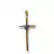CRUCIFIXO PALITO COM RODIO NO G
