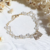 Pulseira escapulário de cristal - comprar online