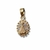 CONJUNTO NSA REDONDO CRAVEJADO DOURADO