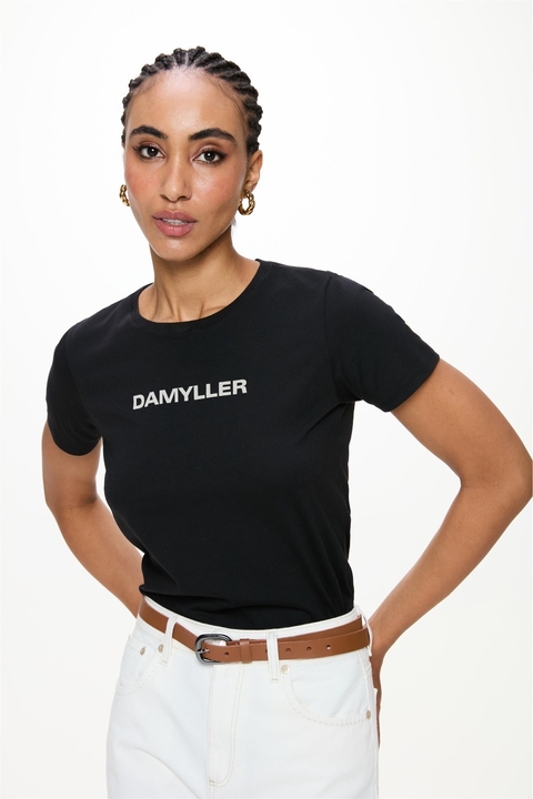 Camiseta Feminina Justa Logo Damyller - buy online