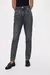 Calça Jeans Mom Black Delavé