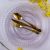 Prato para Sobremesa de Cristal Coração 20cm - Lyor - comprar online