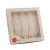 Conjunto 4 Garfos de Aço Inox para Aperitivo Leaves Dourado - Wolff - comprar online