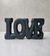 Escultura em cerâmica - LOVE - Casu Decor