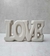 Escultura em cerâmica - LOVE - loja online