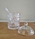 Meleira de Vidro com Pegador 270ml - Favo - Lyor - loja online