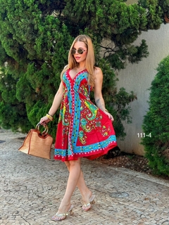 VESTIDO DE VISCOSE - ENCANTO DOS MANACÁS ARTIGOS ESOTÉRICOS