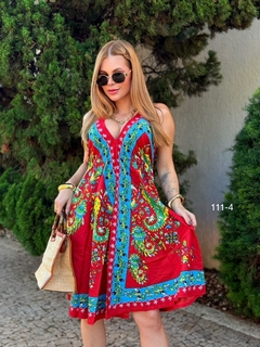 VESTIDO DE VISCOSE