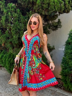 VESTIDO DE VISCOSE - comprar online