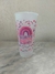 Vaso reutilizable plástico transparente con diseño - comprar online