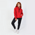 Moletom Feminino Canguru Vermelho - World Shop