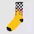MEIA FLAME CHECK CREW 39/44 BLACK-WHITE CHECK-FLAME - comprar online