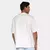 Camiseta Manga Curta Baw Clothing New Over Bordado College Masculina - Off White - Hardcore