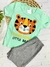 Conjunto de verão Tigre Little - comprar online