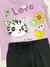 Conjunto Love cat - Balancê Moda Kidds