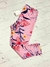 legging rosinha floral