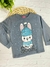 Blusa moletinho Coelhinho