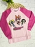 Blusa moletom meninas super poderosas