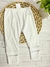 Calça suedine macio vira pé branco