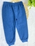 Calça de moletinho azul marinho