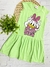 Vestido Margarida verde