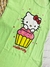 Vestido reto Hello kity verde cupcake - comprar online