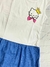Vestido hello kity Branco/Jeans - comprar online
