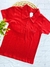 Camiseta Polo vermelha