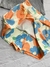 Conjunto de verão com shorts saia Nina Cinza/flor - comprar online