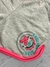 Shorts moletom Arolina mescla/pink - comprar online