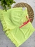 1 Shorts tecido levinho liso verde