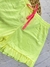1 Shorts tecido levinho liso verde - comprar online