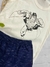 Conjunto de verão Super Man Off/azul rajado - comprar online