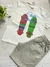 Conjunto verão Skate verde/vermelho