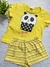 Pijama panda amarelo