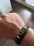Pulseira cruzada cristã artesanal para homens e mulheres, bracelete de couro, p