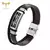Imagem do Pulseira cruzada cristã artesanal para homens e mulheres, bracelete de couro, p