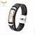 Imagem do Pulseira cruzada cristã artesanal para homens e mulheres, bracelete de couro, p