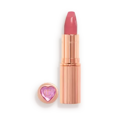 Batom K.I.S.S.I.N.G Pillow Talk Love Effect - Charlotte Tilbury (Tonalidade Kiss Talk)