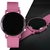 Relógio Feminino Digital Redondo Rosa