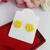 Brinco Flor Amarelo BJ021